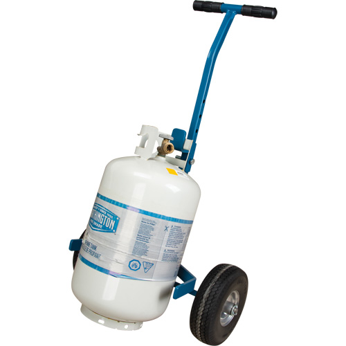 Cylinder Cart, Flat-Free Wheels, 15-1/2" W x 14-1/4" L Base, 600 lbs. Nuna Depot Inc.