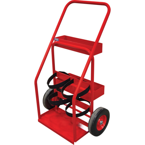 Hot Works Fire Prevention Cart, Semi-Pneumatic Wheels, 17.75" W x 8.9" L Base, 100 lbs. Nuna Depot Inc.