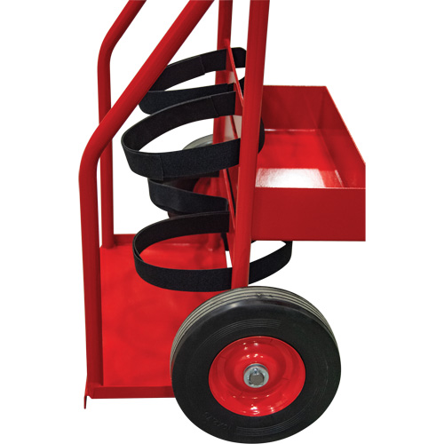 Hot Works Fire Prevention Cart, Semi-Pneumatic Wheels, 17.75" W x 8.9" L Base, 100 lbs. Nuna Depot Inc.