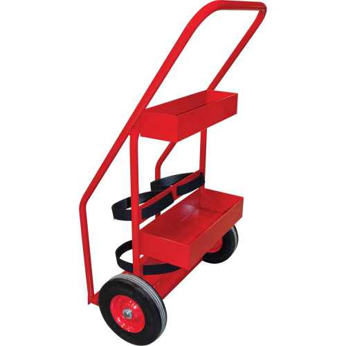 Hot Works Fire Prevention Cart, Semi-Pneumatic Wheels, 17.75" W x 8.9" L Base, 100 lbs. Nuna Depot Inc.