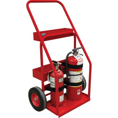 Hot Works Fire Prevention Cart, Semi-Pneumatic Wheels, 17.75" W x 8.9" L Base, 100 lbs. Nuna Depot Inc.