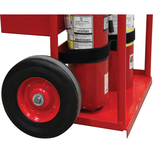 Hot Works Fire Prevention Cart, Semi-Pneumatic Wheels, 17.75" W x 8.9" L Base, 100 lbs. Nuna Depot Inc.