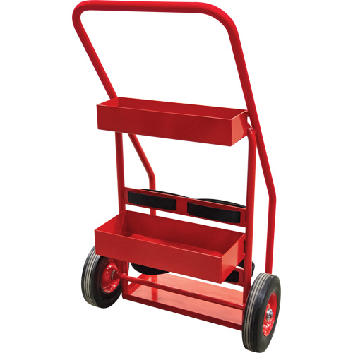 Hot Works Fire Prevention Cart, Semi-Pneumatic Wheels, 17.75" W x 8.9" L Base, 100 lbs. Nuna Depot Inc.