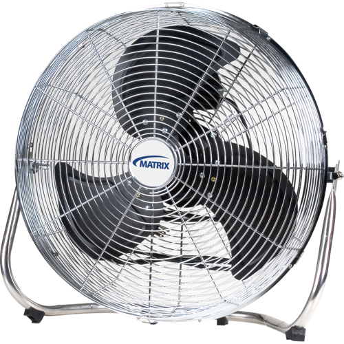 Ventilateur sur pied haute vitesse, Commercial, 3 vitesses, Diam&egrave;tre de 18" Nuna Depot Inc.