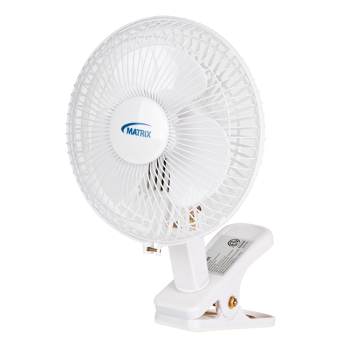 Ventilateur &agrave; pince & de bureau, Diam&egrave;tre 6", 2 vitesses Nuna Depot Inc.