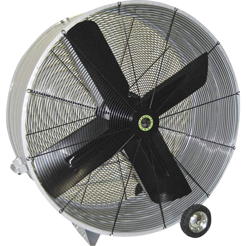 Ventilateurs tambour &agrave; entraînement par courroie, Industriel, 1 vitesses, Diam&egrave;tre de 48" Nuna Depot Inc.
