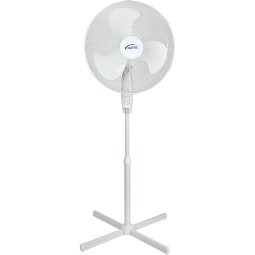 Ventilateur oscillant sur socle, Commercial, 3 Vitesses, Diam&egrave;tre de 18" Nuna Depot Inc.