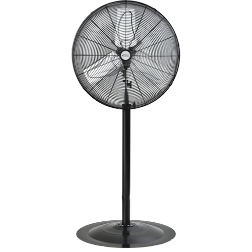 Oscillating Pedestal Fan, Heavy-Duty, 2 Speed, 24" Diameter Nuna Depot Inc.