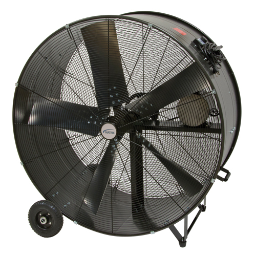 Ventilateur tambour robuste et fixe &agrave; courroie, Industriel, 2 vitesses, Diam&egrave;tre de 42" Nuna Depot Inc.