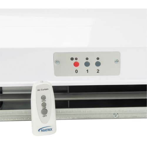 Air Curtain with Remote Control, 2 Speeds Nuna Depot Inc.