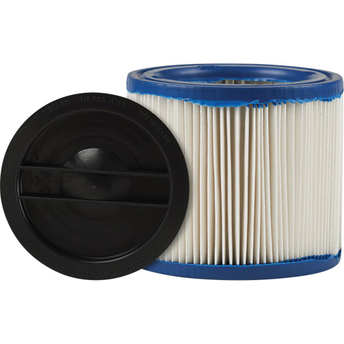 CleanStream&reg; Gore&reg; Small Wet/Dry Vacuum Filter, Cartridge/Hepa, Fits 1 - 6 US gal. Nuna Depot Inc.