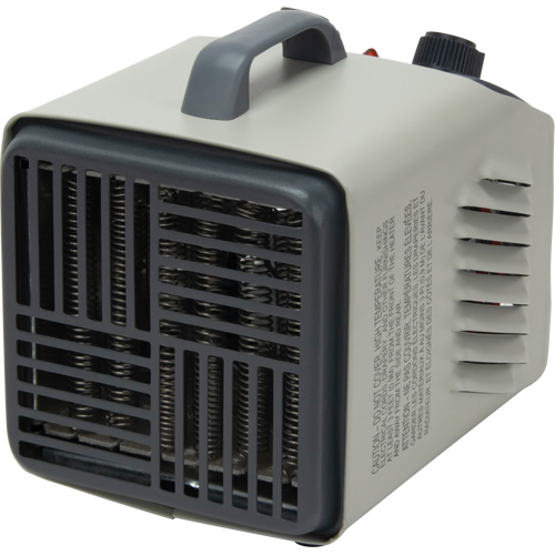 Personal Metal Shop Heater with Thermostat, Fan, Electric Nuna Depot Inc.