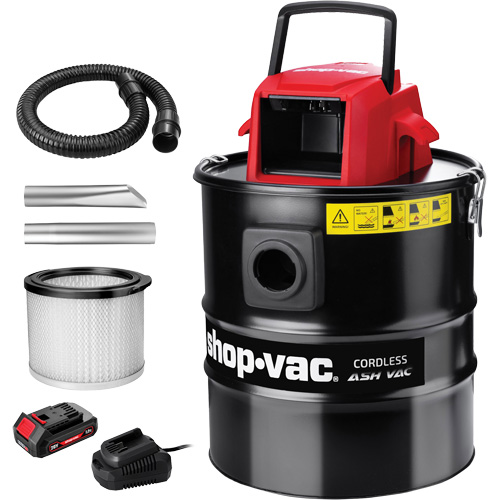 Cordless Ash Vacuum, 20 V, 5 gal. Capacity Nuna Depot Inc.