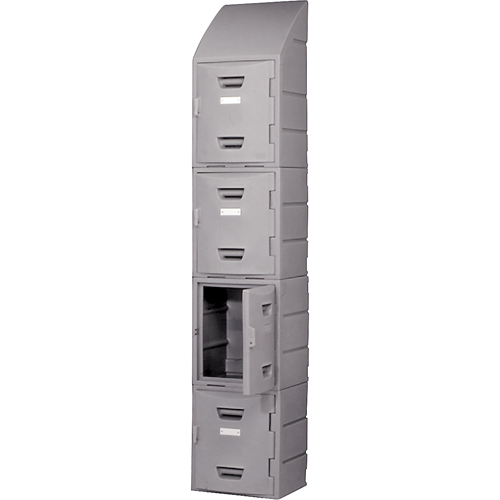 Locker, 15" x 15" x 18", Grey, Assembled Nuna Depot Inc.