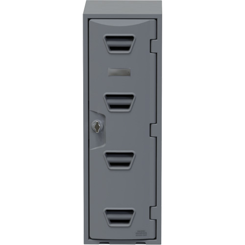 Locker, 12" x 15" x 36", Grey, Assembled Nuna Depot Inc.