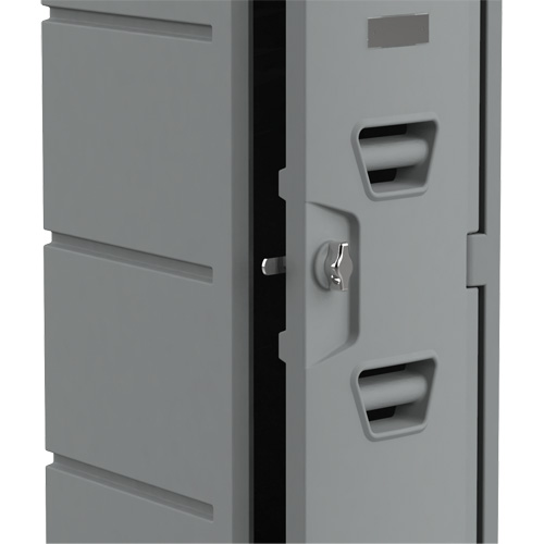 Locker, 12" x 15" x 36", Grey, Assembled Nuna Depot Inc.