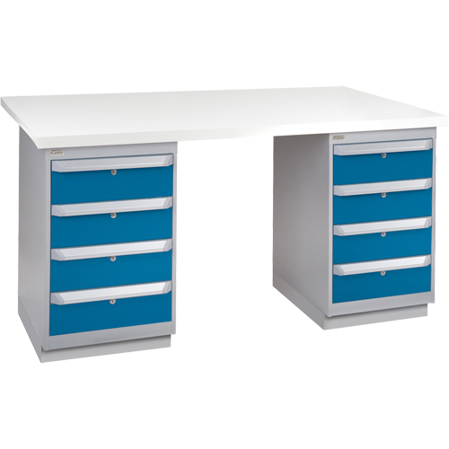 &eacute;tabli pr&eacute;conçu, 72" la x 30" p x 34" h, Capacit&eacute; 2500 lb Nuna Depot Inc.