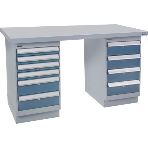 Pre-Designed Workbench, 60" W x 36" D x 34" H, 2500 lbs. Capacity Nuna Depot Inc.