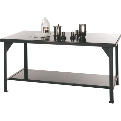 Shop Tables, Steel Surface, 48" W x 30" D x 34" H Nuna Depot Inc.