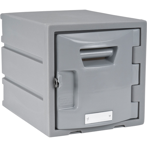 Locker, 12" x 15" x 12", Grey, Assembled Nuna Depot Inc.