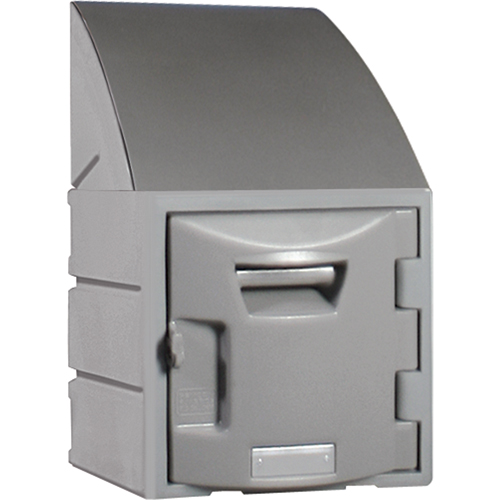 Locker, 12" x 15" x 25", Grey, Assembled Nuna Depot Inc.