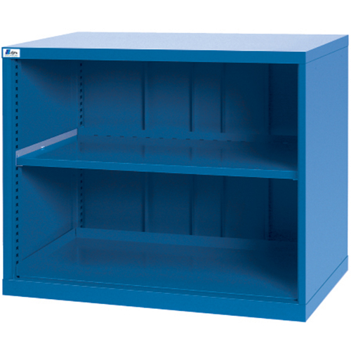 Shelf Cabinets, Steel, 33-1/2" H x 40-1/4" W x 22-1/2" D, Bright blue Nuna Depot Inc.