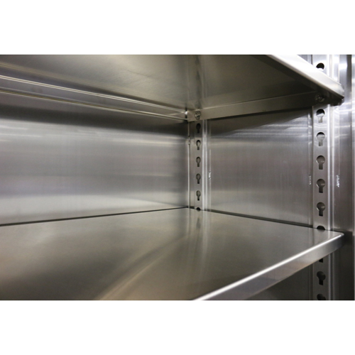 Extra Heavy-Duty Cabinet Shelf, 72" x 24", 1525 lbs. Capacity, Stainless Steel, Grey Nuna Depot Inc.