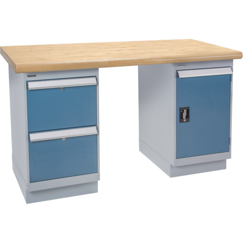 &eacute;tabli, Porte & tiroirs, Cap 2500 lb, 60" la x 36" p, 34" h Nuna Depot Inc.