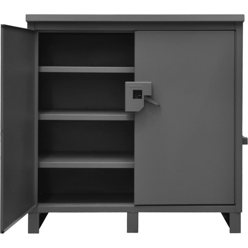Armoire de chantier verrouillable, Gris Nuna Depot Inc.