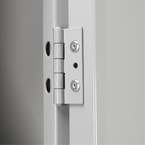 Clean Line Lockers, 2 -tier, Bank of 4, 48" x 18" x 72", Steel, Beige, Rivet (Assembled) Nuna Depot Inc.