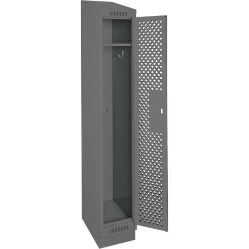 Casiers Clean Line, 12" x 18" x 82", Acier, Charbon, Rivet (assembl&eacute;), Perfor&eacute; Nuna Depot Inc.