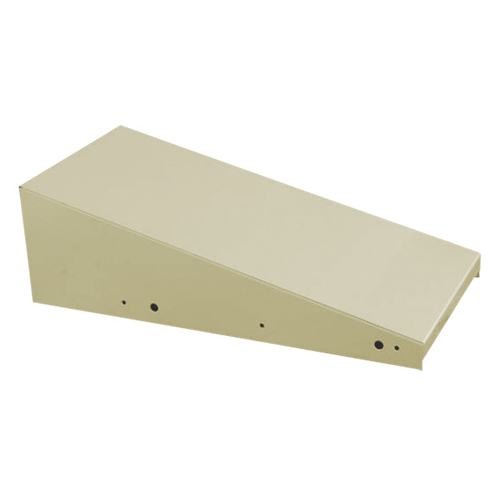Clean Line Economy Lockers Slope Top, 1 Bank, 18" D x 12" W x 6" H, Beige, Steel Nuna Depot Inc.