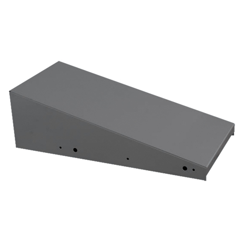 Clean Line Economy Lockers Slope Top, 1 Bank, 18" D x 12" W x 6" H, Steel Nuna Depot Inc.