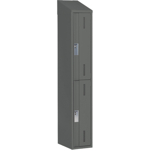 Casiers robustes Concorde, 2 niveaux, 12" x 18" x 78", Acier, Charbon, Soud&eacute; (assembl&eacute;) Nuna Depot Inc.