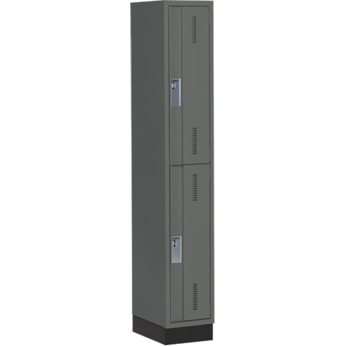 Casiers robustes Concorde, 2 niveaux, 12" x 18" x 76", Acier, Charbon, Soud&eacute; (assembl&eacute;) Nuna Depot Inc.