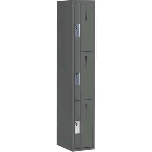 Casiers robustes Concorde, 3 niveaux, 12" x 18" x 72", Acier, Charbon, Soud&eacute; (assembl&eacute;) Nuna Depot Inc.
