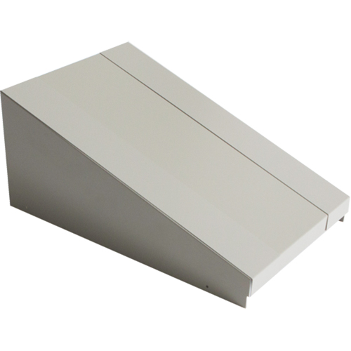 All-Welded Concorde - Heavy-Duty Lockers Sloping Top, 1 Bank, 18" D x 12" W x 6" H, Grey, Steel Nuna Depot Inc.