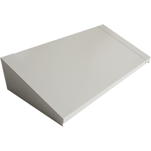 All-Welded Concorde - Heavy-Duty Lockers Sloping Top, 3 Bank, 18" D x 36" W x 6" H, Grey, Steel Nuna Depot Inc.