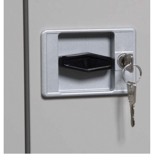 Armoires de rangement Hi-Boy profondes, Acier, 4 Tablettes, 72" h x 36" la x 24" P, Charbon Nuna Depot Inc.