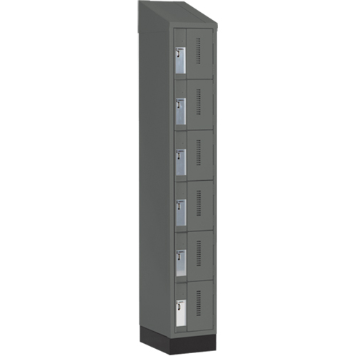 Casiers robustes Concorde, 6 niveaux, 12" x 18" x 82", Acier, Charbon, Soud&eacute; (assembl&eacute;) Nuna Depot Inc.
