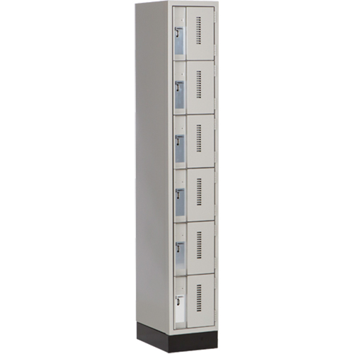Casiers robustes Concorde, 6 niveaux, 12" x 18" x 76", Acier, Gris, Soud&eacute; (assembl&eacute;) Nuna Depot Inc.