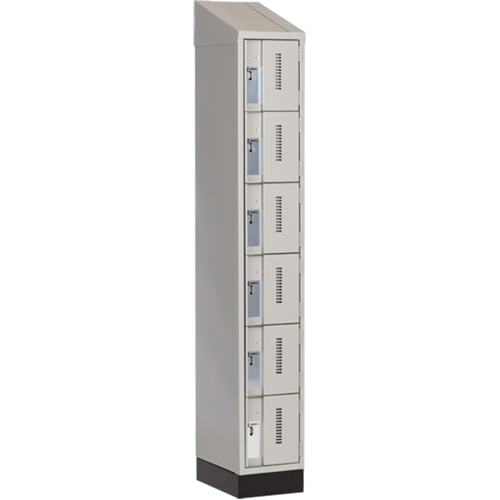 Casiers robustes Concorde, 6 niveaux, 12" x 18" x 82", Acier, Gris, Soud&eacute; (assembl&eacute;) Nuna Depot Inc.