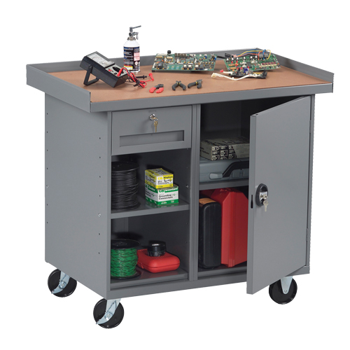 Mobile Workbench Cabinet, Laminate Surface Nuna Depot Inc.