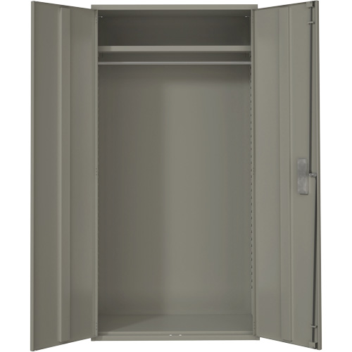 Armoire garde-robe, Acier, 36" la x 18" p x 72" h, Gris Nuna Depot Inc.