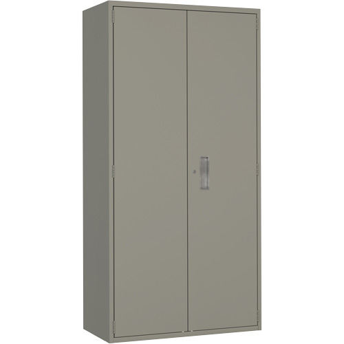 Armoire de rangements combin&eacute;s, Acier, 6 Tablettes, 72" h x 36" la x 18" P, Gris Nuna Depot Inc.