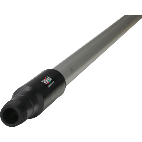 Transport Line Handle, Aluminum/Polypropylene, Ergonomic, Euro Threaded Tip, 1-1/4" Diameter, 59" Length Nuna Depot Inc.