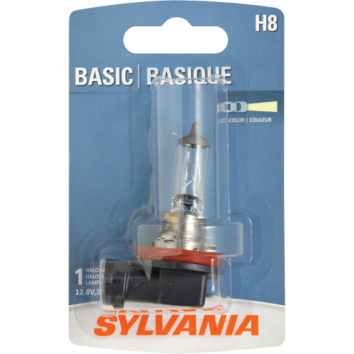 H8 Basic Headlight Bulb, Halogen, 35 W, Off White Nuna Depot Inc.