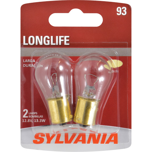 Mini ampoule automobile longue dur&eacute;e mod&egrave;le 93, Incandescente, 13,3 W Nuna Depot Inc.