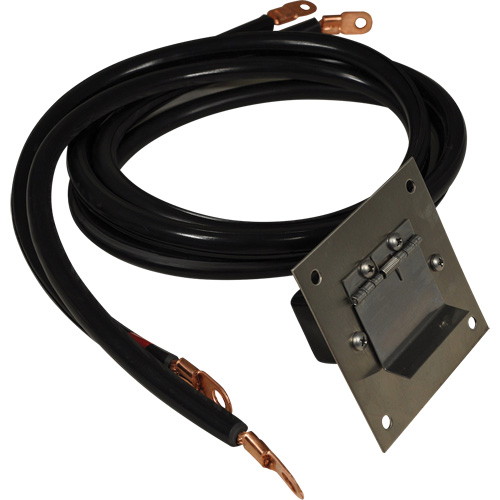 Plug-In Polarized Stainless Steel Socket Panel, 4 AWG, 5' Cable Nuna Depot Inc.