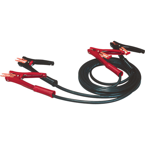 Heavy-Duty Booster Cable with Flexi-Spring Strain, 5 AWG, 500 A, 12' Cable Nuna Depot Inc.